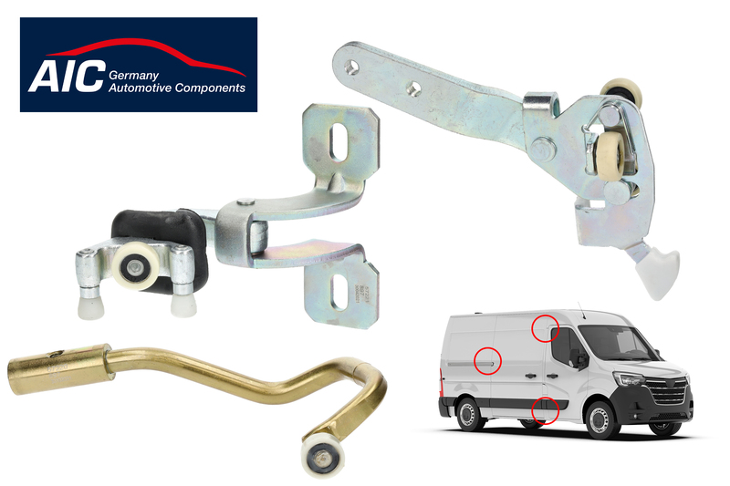 Roller Guide set, sliding door