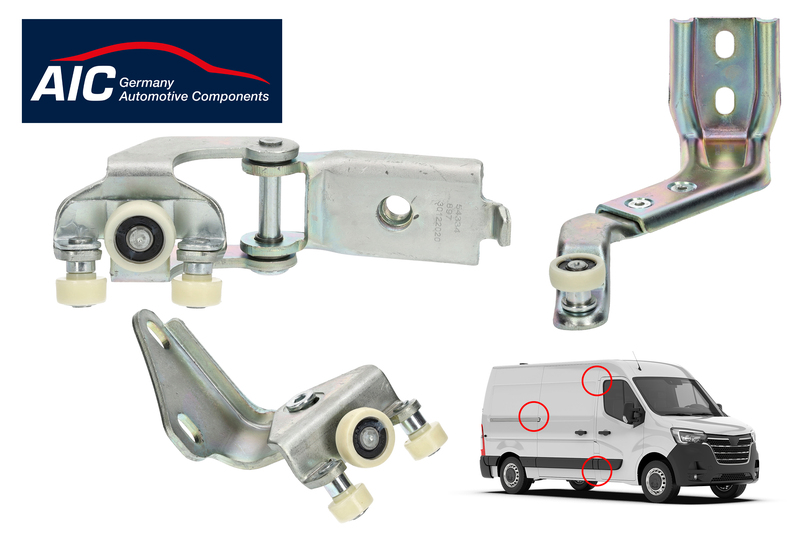 Roller Guide set, sliding door